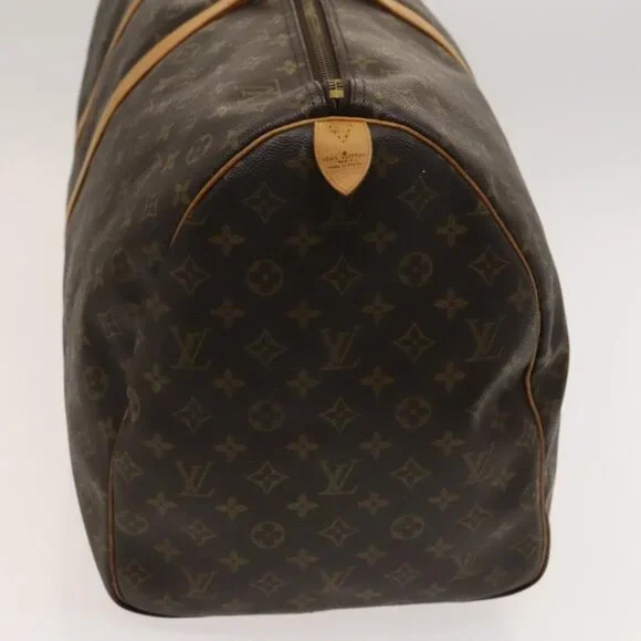 LOUIS VUITTON Monogram Keepall 60 Boston Bag M41422 LV Auth 119896 - Picture 4 of 16